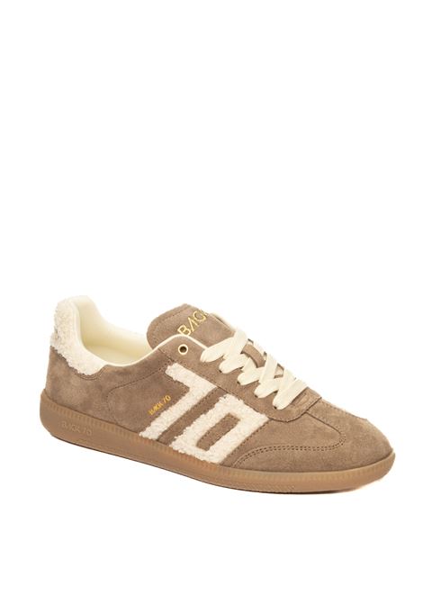 Sneaker cloud beige castagna BACK 70 | CLOUD606-BEIGE/CASTAGNA